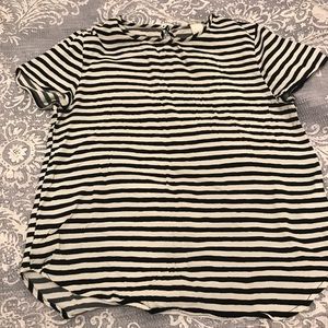 Striped short sleeved H&M shirt